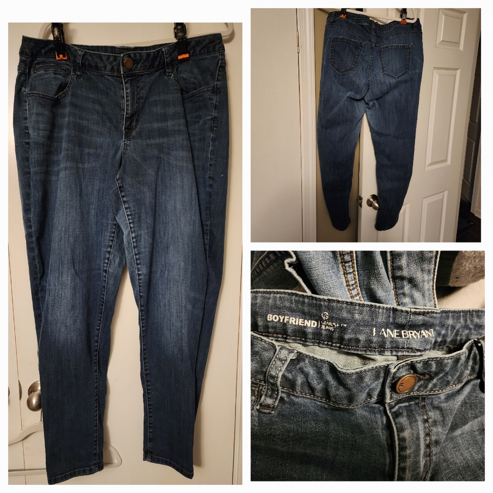 Lane Bryant boyfriend jeans size 18